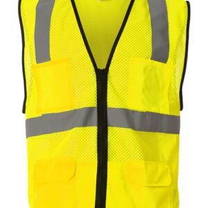 Kishigo Unisex Economy Mesh 6-Pocket Vest