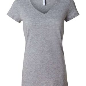 BELLA + CANVAS Women’s Jersey V-Neck Tee