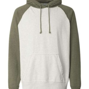 J. America Men's Vintage Heather Hooded Sweatshirt