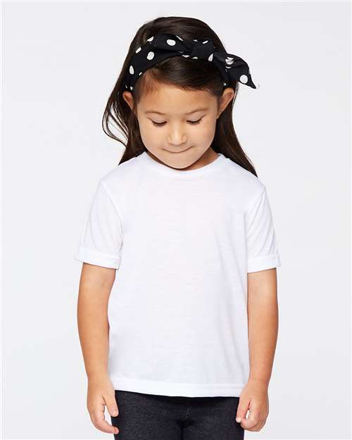 SubliVie Toddler Polyester Sublimation Tee - Image 5