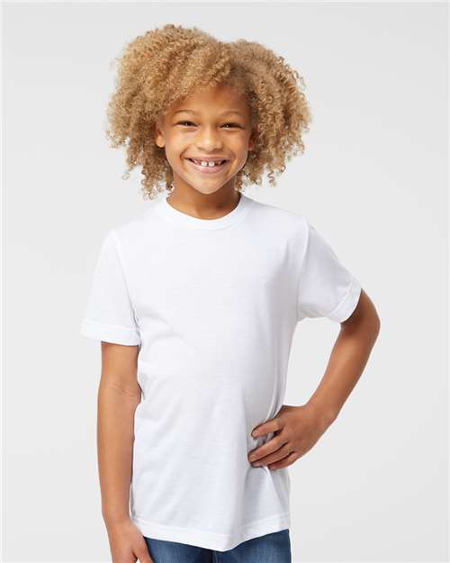 SubliVie Youth Polyester Sublimation Tee - Image 5