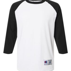 Champion Unisex Raglan Sleeve Baseball T-Shirt