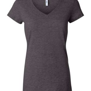 BELLA + CANVAS Women’s Jersey V-Neck Tee