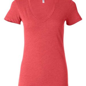 BELLA + CANVAS Women’s Triblend Deep V-Neck Tee