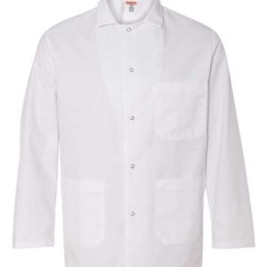 Chef Designs Gripper Front Short Butcher Coat