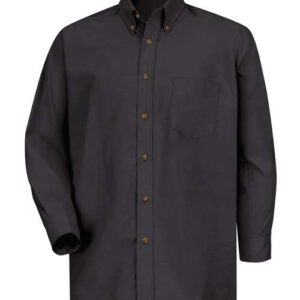 Red Kap Men's Poplin Dress Shirt