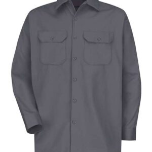 Red Kap Men's Deluxe Heavyweight Cotton Shirt