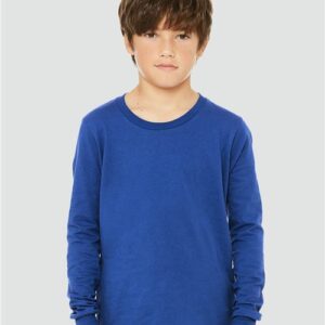 BELLA + CANVAS Youth Jersey Long Sleeve Tee