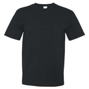 Bayside Unisex USA-Made Midweight Pocket T-Shirt