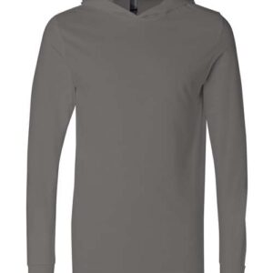 BELLA + CANVAS Unisex Jersey Hooded Long Sleeve Tee