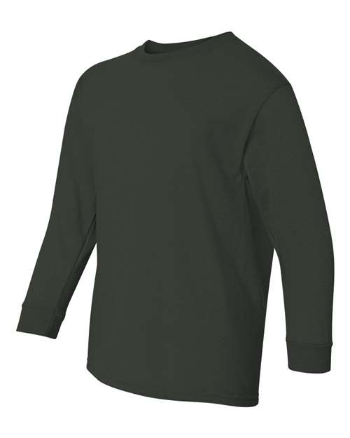 Gildan Youth Heavy Cotton™ Long Sleeve T-Shirt - Image 9