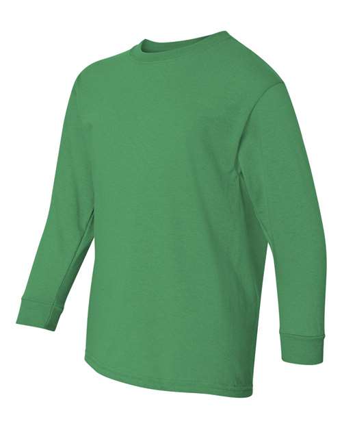 Gildan Youth Heavy Cotton™ Long Sleeve T-Shirt - Image 15