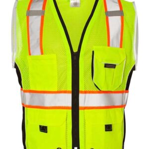 Kishigo Unisex Premium Black Series® Heavy-Duty Vest