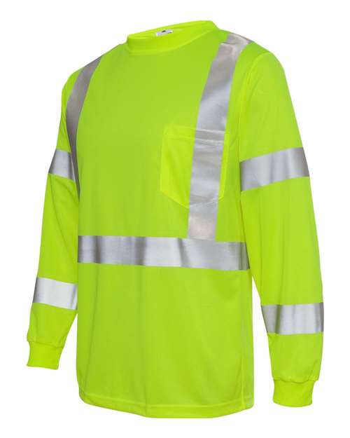 Kishigo Unisex Long Sleeve Class 3 T-Shirt - Image 4