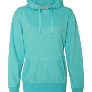 J. America Women’s Glitter French Terry Hooded Sweatshirt