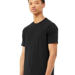 BELLA + CANVAS Men's Heather CVC Raglan Tee