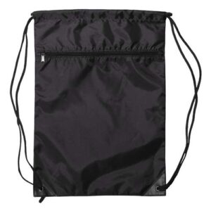 Liberty Bags Zippered Drawstring Backpack