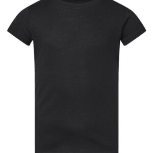 Rabbit Skins Toddler Girls Fine Jersey Tee