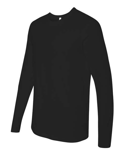 Next Level Unisex Cotton Long Sleeve T-Shirt - Image 4