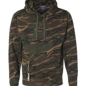 J. America Men's Polyester Tailgate Hooded Sweatshirt