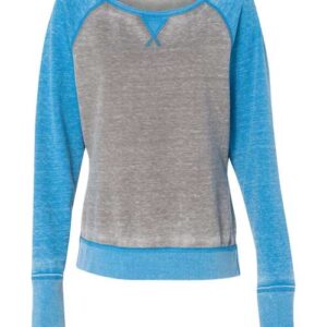 J. America Women’s Zen Fleece Raglan Sweatshirt