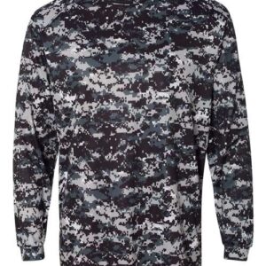 Badger Men's Digital Camo Long Sleeve T-Shirt