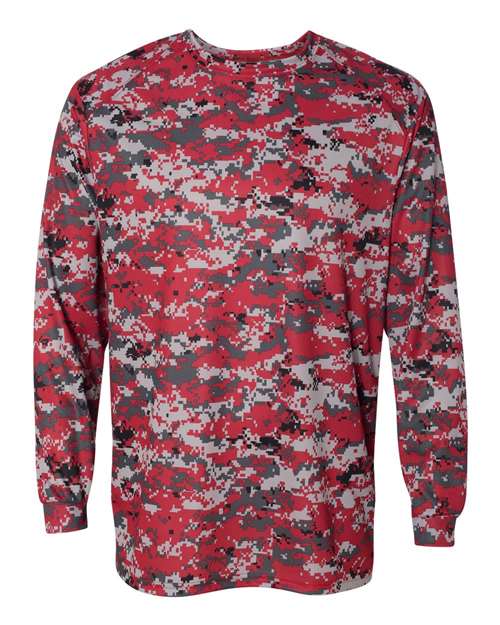Badger Men's Digital Camo Long Sleeve T-Shirt - Image 12