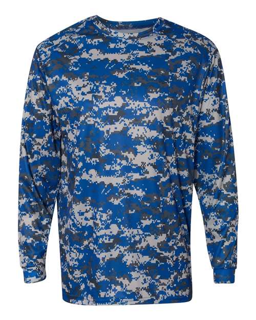 Badger Men's Digital Camo Long Sleeve T-Shirt - Image 13