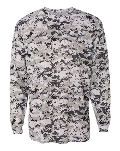 Badger Men's Digital Camo Long Sleeve T-Shirt - Image 15