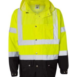 Kishigo Unisex Storm Cover Waterproof Rain Jacket