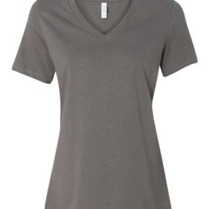 BELLA + CANVAS Women’s Relaxed Jersey V-Neck Tee