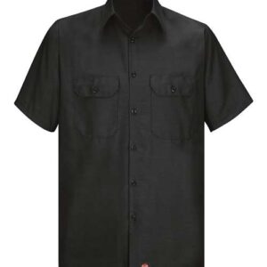 Red Kap Men's Ripstop Short Sleeve Work Shirt