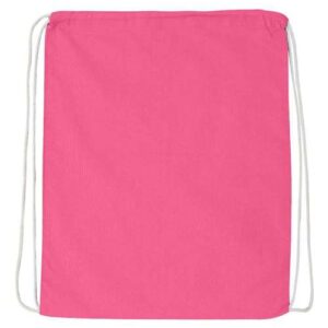 Q-Tees Economical Cotton Drawstring Bag