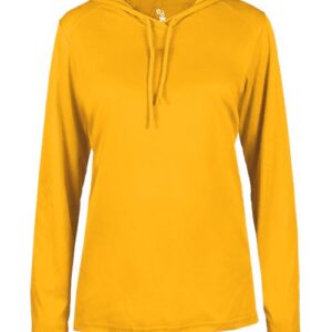 Badger 4165 - Women's B-Core Long Sleeve Hooded T-Shirt