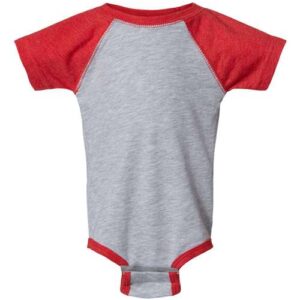 Rabbit Skins Infant Baseball Fine Jersey Bodysuit