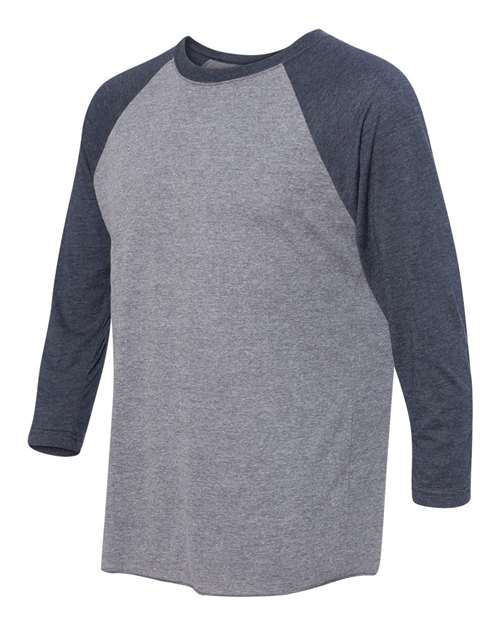 Next Level Unisex Triblend Three-Quarter Raglan T-Shirt - Image 39