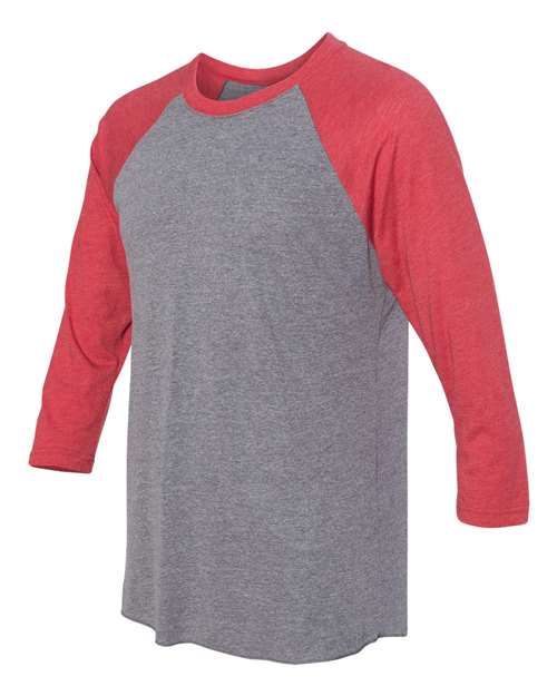 Next Level Unisex Triblend Three-Quarter Raglan T-Shirt - Image 51