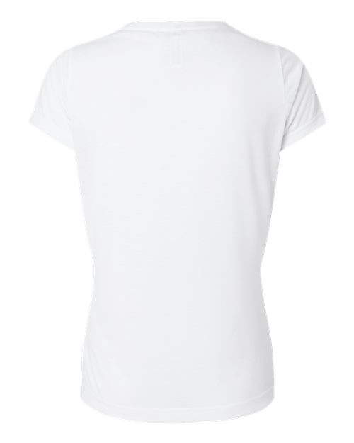 SubliVie Women's Polyester Sublimation V-Neck Tee - Image 3
