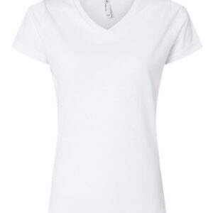 SubliVie Women's Polyester Sublimation V-Neck Tee