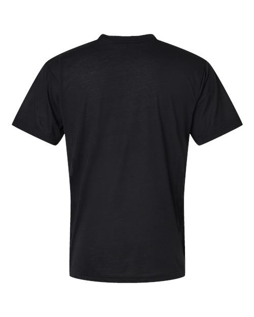 SubliVie Men's Blackout Polyester Sublimation Tee - Image 3