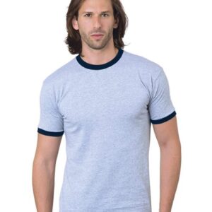 Bayside Men's USA-Made Ringer T-Shirt