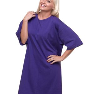 Bayside Women's USA-Made Scoop Neck Cover-Up