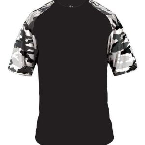 Badger Youth Camo Sport T-Shirt
