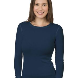 Bayside Women's USA-Made Thermal Long Sleeve T-Shirt