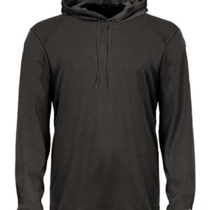 Badger Unisex B-Core Hooded Long Sleeve T-Shirt