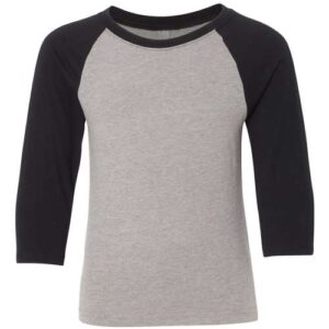 Next Level Youth CVC Three-Quarter Sleeve Raglan T-Shirt