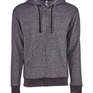 Next Level Unisex Pacifica Full-Zip Hoodie Sweatshirt