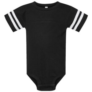 Rabbit Skins Infant Football Fine Jersey Bodysuit