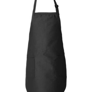 Q-Tees Full-Length Apron with Pockets