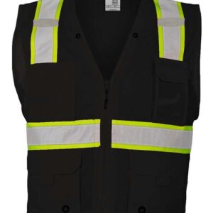 Kishigo Unisex EV Series® Enhanced Visibility Multi-Pocket Mesh Vest